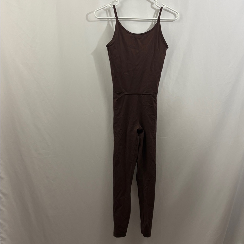 Everlane Brown Perform Unitard XS Brown
